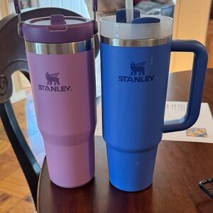 Stanley Purple and Blue Tumblers